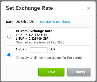How are currency gains and losses accounted for in Xero? 2