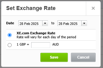 How are currency gains and losses accounted for in Xero? 3