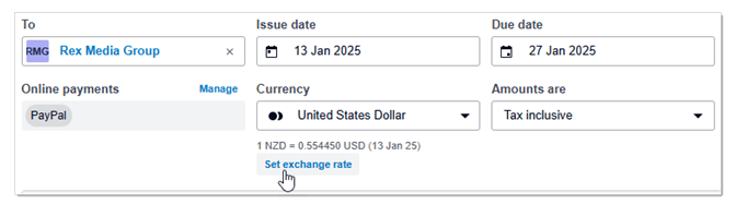 How are currency gains and losses accounted for in Xero? 4
